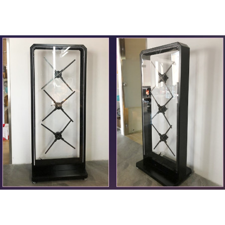 hologram screen wall-3, displaying 1.5x0.65 sq meters