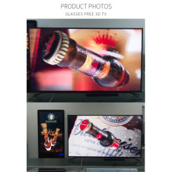 glass free 3D TV 50 inch