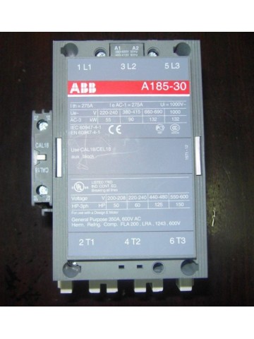 A185-30-11 ABB contactor 