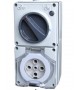 IP66 56CV540 Clipsal Switched Socket Outlets