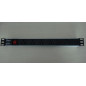 1U  19''  6ways USA PDU with switch