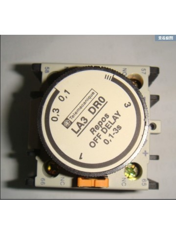 LA3-DR0 0.1-3S schneider air delay contact 